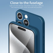 For iPhone 16 Pro PINWUYO Sense Series Liquid Silicone TPU Phone Case(Green)