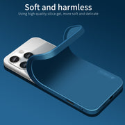 For iPhone 16 Pro PINWUYO Sense Series Liquid Silicone TPU Phone Case(Green)