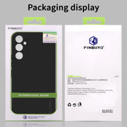 For iPhone 16 Pro PINWUYO Sense Series Liquid Silicone TPU Phone Case(Green)