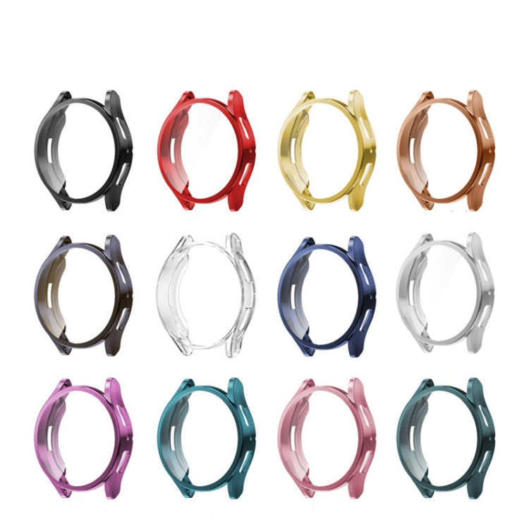 For Samsung Galaxy Watch 6 44mm Fully Enclosed TPU Watch Protective Case(Pink)
