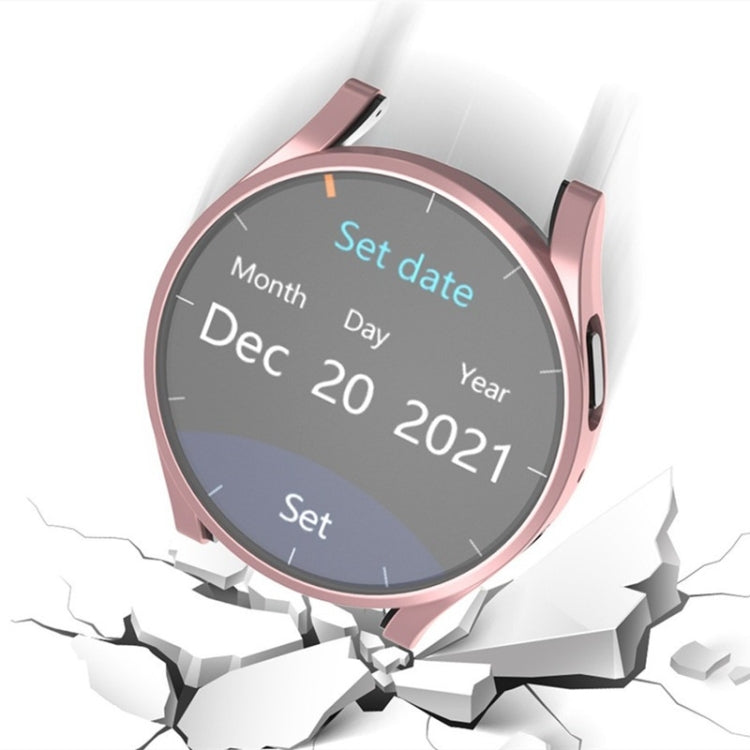 For Samsung Galaxy Watch 6 40mm Fully Enclosed TPU Watch Protective Case(Cyan Green)