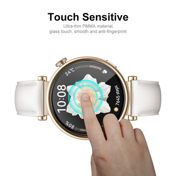 For Huawei Watch GT 4 41mm 10pcs ENKAY 3D Full Coverage Soft PC Edge PMMA HD Screen Film