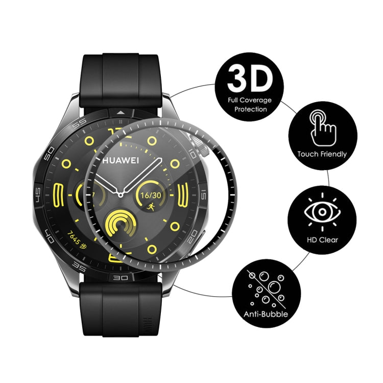 For Huawei Watch GT 5 46mm 10pcs ENKAY 3D Full Coverage Soft PC Edge PMMA HD Screen Film