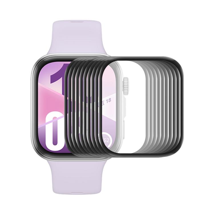 For Huawei Watch Fit 4 10pcs ENKAY 3D Full Coverage Soft PC Edge PMMA HD Screen Film