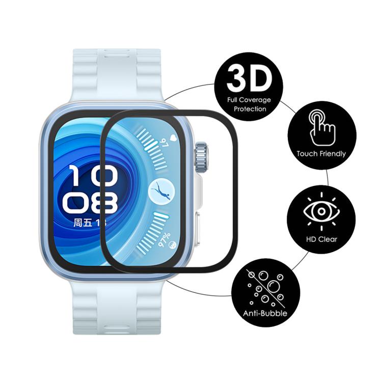 For Huawei Watch Fit 4 Pro 10pcs ENKAY 3D Full Coverage Soft PC Edge PMMA HD Screen Film