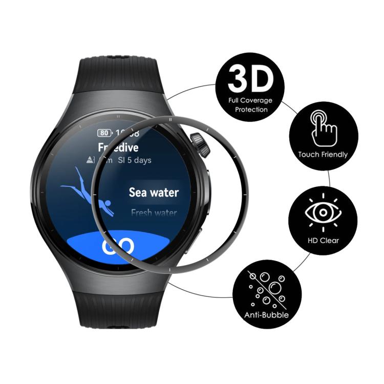 For Huawei Watch 5 46mm 10pcs ENKAY 3D Full Coverage Soft PC Edge PMMA HD Screen Film