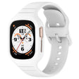 For Honor Watch 4 Integrated Fully Enclosed Silicone Watch Band(White) - Watch Bands by PMC TechLife | Online Shopping South Africa | PMC TechLife
