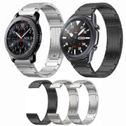 For Samsung Galaxy Watch3 45mm 22mm I-Shaped Titanium Alloy Watch Band(Sliver)