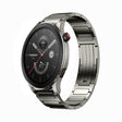 For Amazfit GTR 4 Pro 22mm I-Shaped Titanium Alloy Watch Band(Grey) - Watch Bands by PMC TechLife | Online Shopping South Africa | PMC TechLife