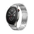 For Amazfit GTR 4 Pro 22mm I-Shaped Titanium Alloy Watch Band(Sliver) - Watch Bands by PMC TechLife | Online Shopping South Africa | PMC TechLife