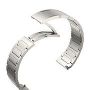 For Amazfit GTR 3 22mm I-Shaped Titanium Alloy Watch Band(Black)