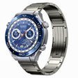 For Huawei Watch Ultimate 22mm I-Shaped Titanium Alloy Watch Band(Grey) - Watch Bands by PMC TechLife | Online Shopping South Africa | PMC TechLife
