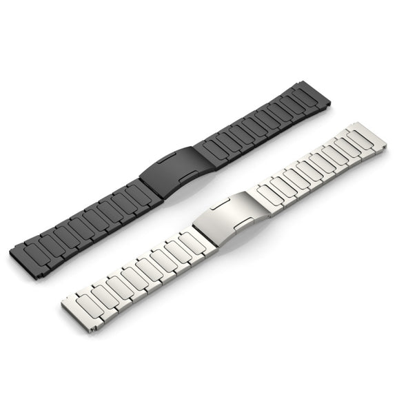 For Huawei Watch 3 Pro 22mm I-Shaped Titanium Alloy Watch Band(Grey)