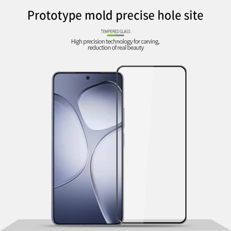 For Xiaomi Redmi K70 Ultra PINWUYO 9H 3D  Full Screen Explosion-proof Tempered Glass Film(Black)