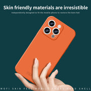 For iPhone 15 Pro MOFI Qin Series Skin Feel All-inclusive Silicone Phone Case(Green)