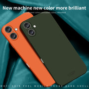 For iPhone 16 Plus MOFI Qin Series Skin Feel All-inclusive PC Phone Case(Gray)