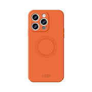 For iPhone 15 Pro Max MOFI Qin Series Skin Feel All-inclusive Silicone Phone Case(Orange)