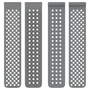 For Huawei Watch GT 2E 22mm Holes Breathable 3D Dots Silicone Watch Band(Grey)