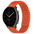 For Amazfit GTR 2e 22mm Holes Breathable 3D Dots Silicone Watch Band(Orange) - Watch Bands by PMC TechLife | Online Shopping South Africa | PMC TechLife