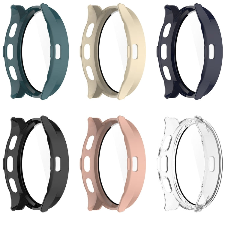 For Garmin Venu 3 PC + Tempered Film Integrated Watch Protective Case(Black)