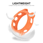 For Garmin Epix Pro 47mm / Fenix 7 / 7 Pro ENKAY Hat-Prince TPU Armor Designed Watch Protective Case(Orange)