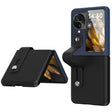For OPPO Find N3 Flip Wrist-strap Plain Leather Phone Case(Black) - free shipping - PMC TechLife - Order now!