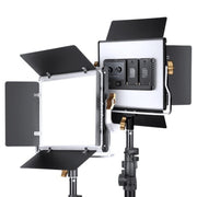 VLOGLITE W660S For Video Film Recording 3200-5600K Lighting LED Video Light with Tripod, Plug:EU Plug
