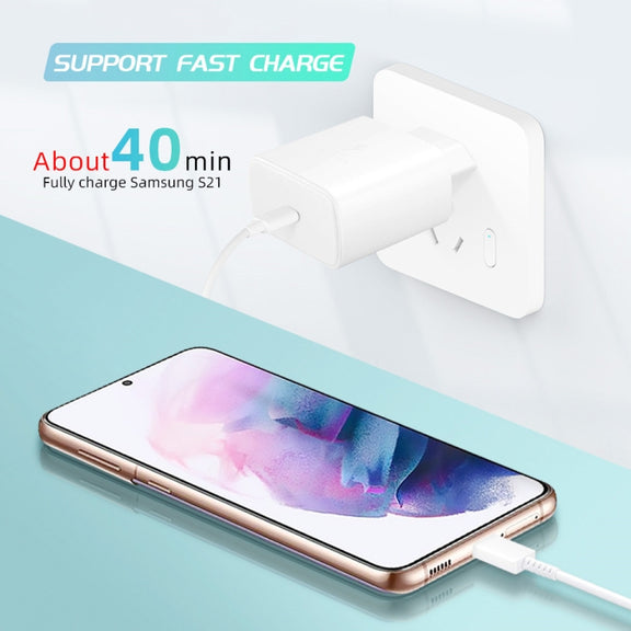 M135 PPS / PD 45W USB-C / Type-C Port Fast Charger, AU Plug(Black)