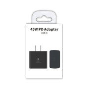 M135 PPS / PD 45W USB-C / Type-C Port Fast Charger, AU Plug(Black)