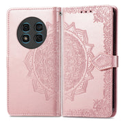 For Ulefone Note 15 Mandala Flower Embossed Leather Phone Case(Rose Gold)
