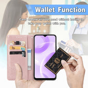 For Ulefone Note 15 Mandala Flower Embossed Leather Phone Case(Rose Gold)