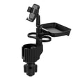 A06 Multifunctional Car Cup Mug Bottle Holder Mobile Phone Mount Stand Food Snack Tray Table(Grey) - Car Drink Holders by PMC TechLife | Online Shopping South Africa | PMC TechLife | Buy Now Pay Later Mobicred