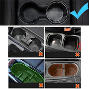 D03 For Drink Bottle Snack Car Cup Holder Expander Adjustable Dual Round Car Cup Holder