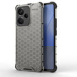 For Redmi Note 13 Pro+ Shockproof Honeycomb Phone Case(Black) - Note 13 Pro+ Cases by PMC TechLife | Online Shopping South Africa | PMC TechLife | Buy Now Pay Later Mobicred