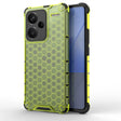 For Redmi Note 13 Pro+ Shockproof Honeycomb Phone Case(Green) - Note 13 Pro+ Cases by PMC TechLife | Online Shopping South Africa | PMC TechLife | Buy Now Pay Later Mobicred