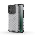 For Xiaomi 14 Shockproof Honeycomb Phone Case(White) - 14 Cases by PMC TechLife | Online Shopping South Africa | PMC TechLife | Buy Now Pay Later Mobicred