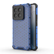 For Xiaomi 14 Pro Shockproof Honeycomb Phone Case(Blue) - 14 Pro Cases by PMC TechLife | Online Shopping South Africa | PMC TechLife | Buy Now Pay Later Mobicred