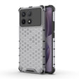 For Redmi K70 Pro Shockproof Honeycomb Phone Case(White) - K70 Pro Cases by PMC TechLife | Online Shopping South Africa | PMC TechLife | Buy Now Pay Later Mobicred