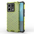 For Xiaomi Poco X6 Shockproof Honeycomb Phone Case(Green) - Xiaomi Cases by PMC TechLife | Online Shopping South Africa | PMC TechLife | Buy Now Pay Later Mobicred