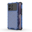 For Xiaomi Poco X6 Pro Shockproof Honeycomb Phone Case(Blue) - free shipping - PMC TechLife - Order now!