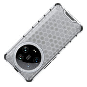 For Xiaomi 14 Ultra Shockproof Honeycomb Phone Case(Green)