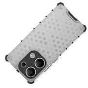For Redmi Note 13 Pro 4G Shockproof Honeycomb Phone Case(Green)