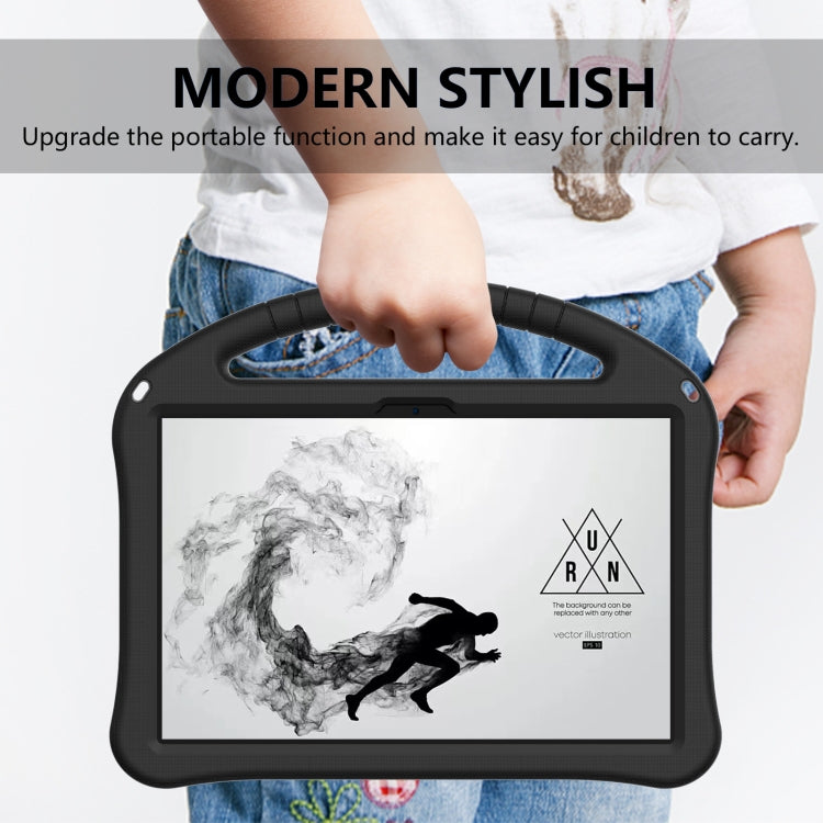 For Lenovo Tab M10 5G 2023 EVA Shockproof Tablet Case with Holder(Black)