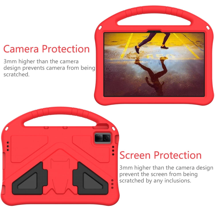 For Lenovo Tab M10 5G 2023 EVA Shockproof Tablet Case with Holder(Red)