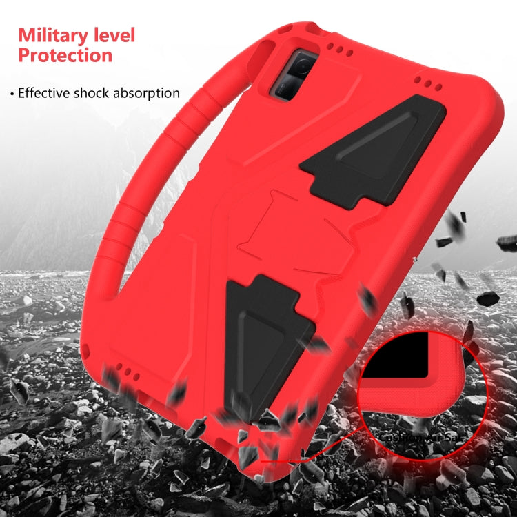 For Lenovo Tab M10 5G 2023 EVA Shockproof Tablet Case with Holder(Red)