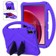 For Lenovo Tab M10 5G 2023 EVA Shockproof Tablet Case with Holder(Purple) - Lenovo by PMC TechLife | Online Shopping South Africa | PMC TechLife | Buy Now Pay Later Mobicred