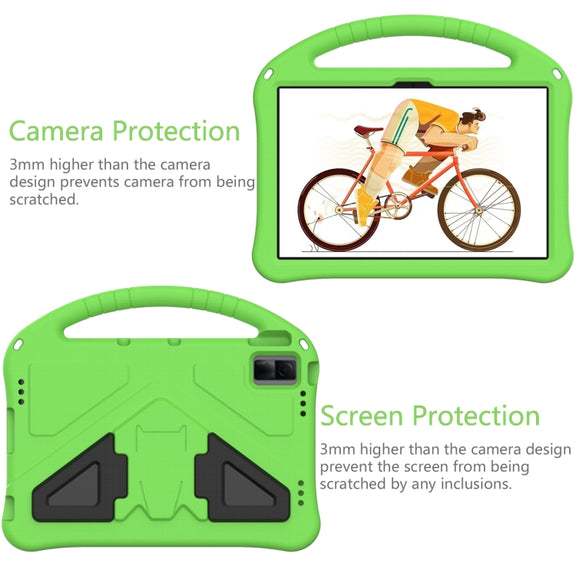 For Lenovo Tab M10 5G 2023 EVA Shockproof Tablet Case with Holder(Green)