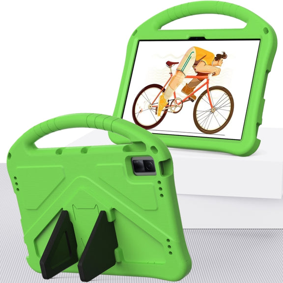 For Lenovo Tab M10 5G 2023 EVA Shockproof Tablet Case with Holder(Green)