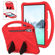 For Lenovo Xiaoxin Pad Pro 12.7 2025 EVA Shockproof Tablet Case with Holder(Red)
