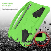 For Lenovo Xiaoxin Pad Pro 12.7 2025 EVA Shockproof Tablet Case with Holder(Green)